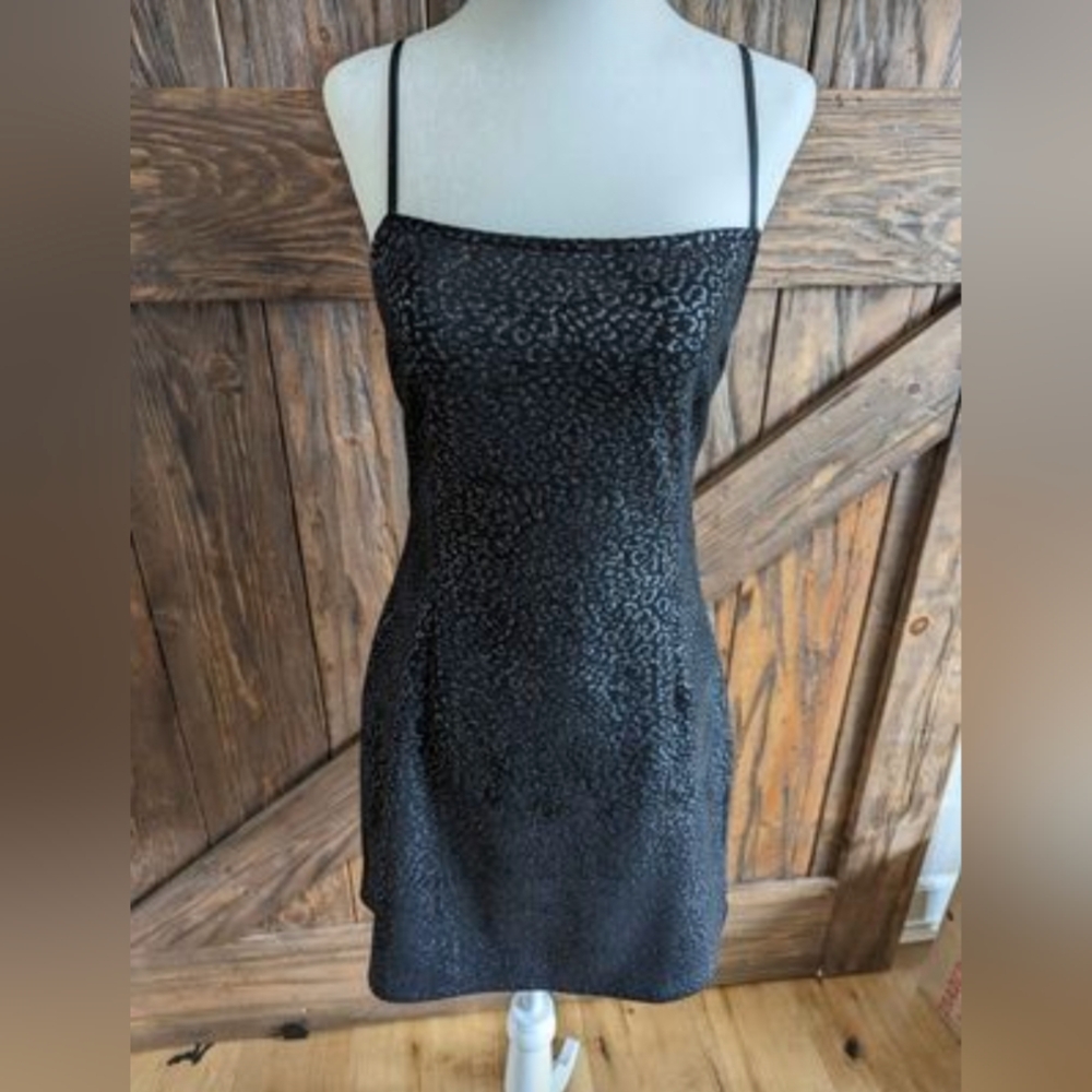 Urban Outfitters Textured Strappy Mini Dress